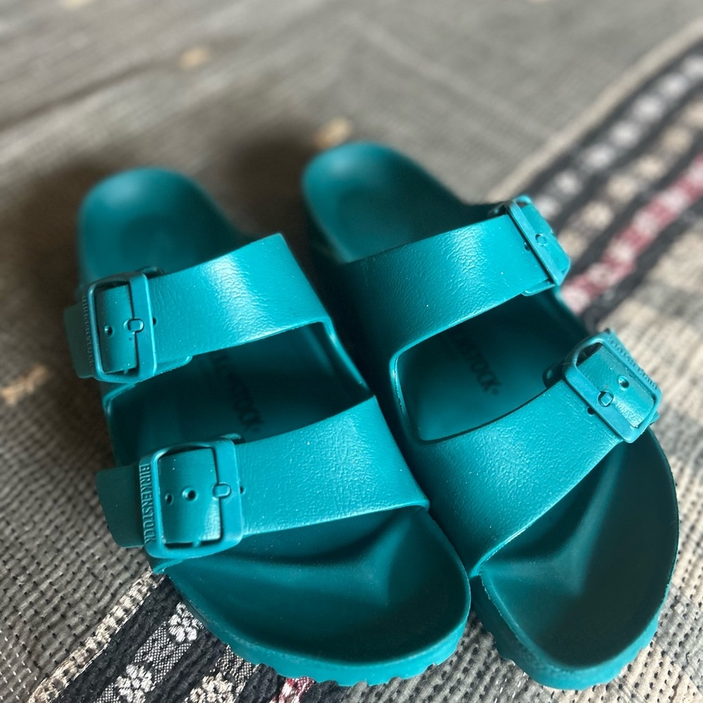 Women’s Teal Turquoise Birkenstock Sandals